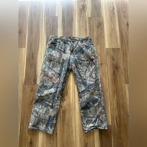 Mossy oak vintage camo pants size large